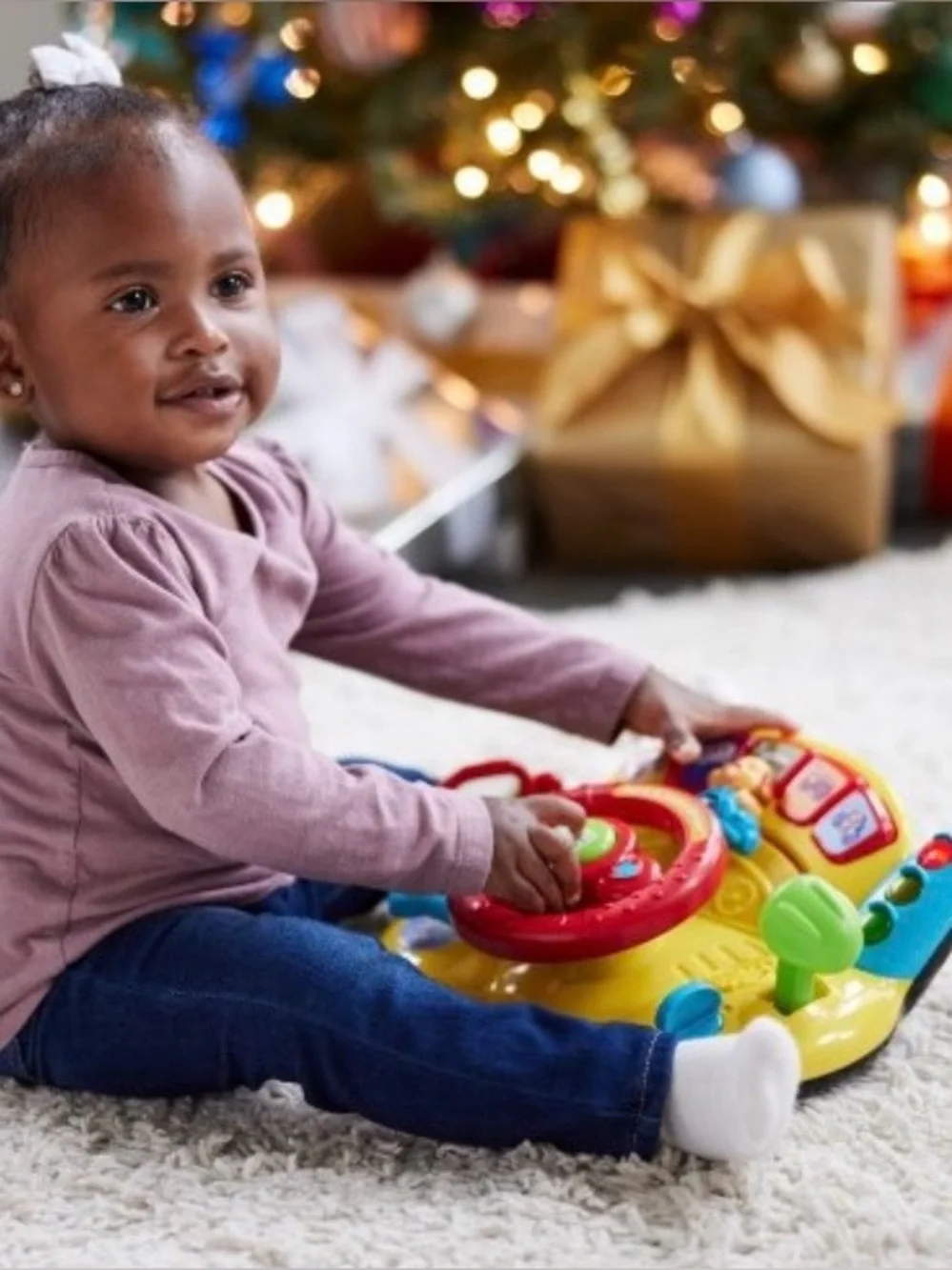Vtech Educational Toys for 6-36 Month Old Turn & Learn Driving Wheel Toy